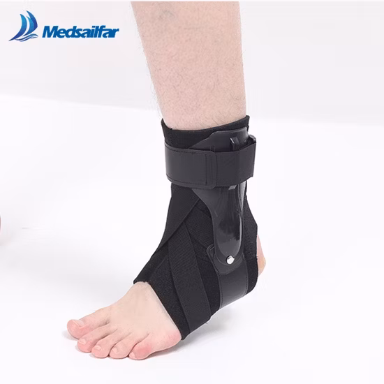 3D Flat Knit Compression Ankle Support with Strap