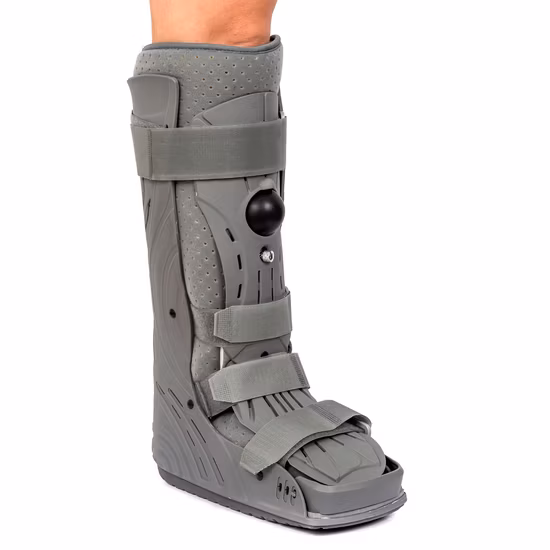 Tall Pneumatic Walker Boot with Full Plastic Shell