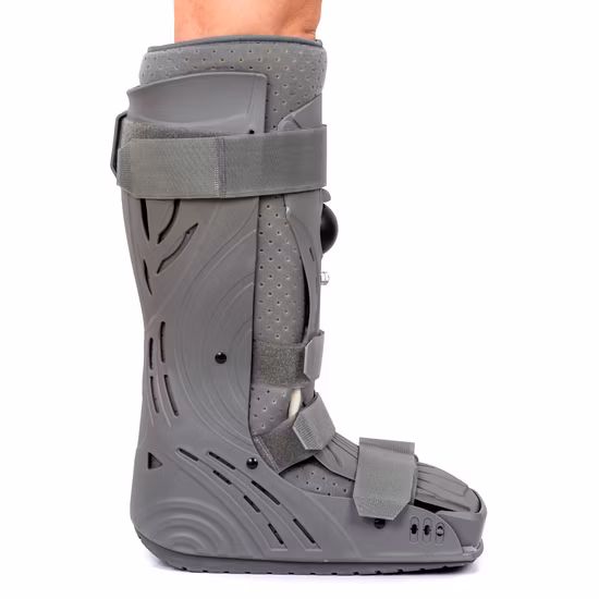 Tall Pneumatic Walker Boot with Full Plastic Shell